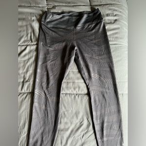 Black Patterned Nike Leggings